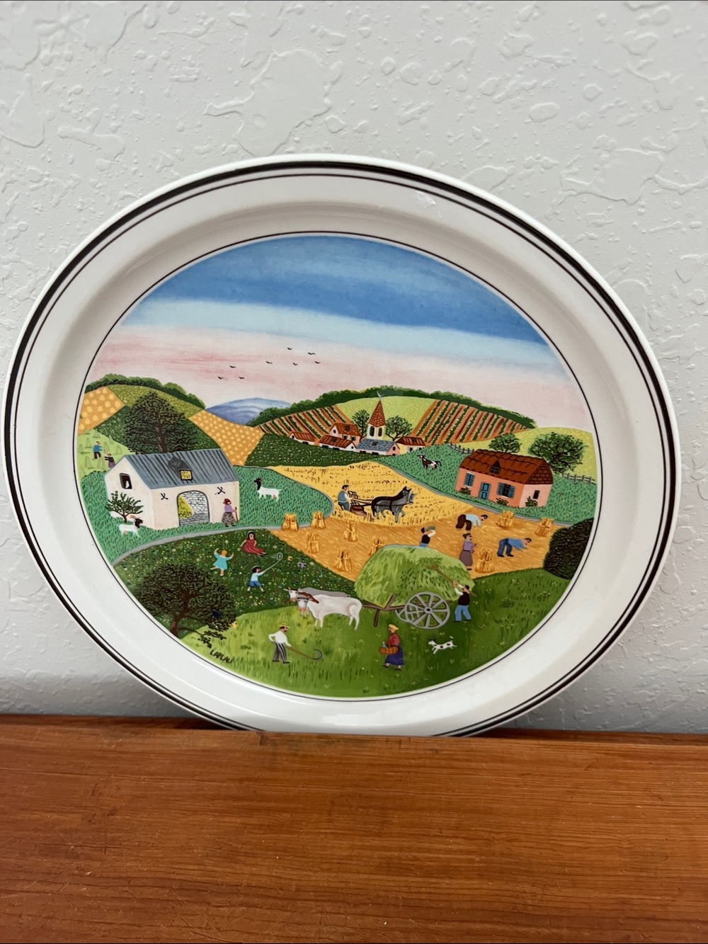 Villeroy & Boch Naïf Summer #2 Decorative Wall Plate - Multicolor